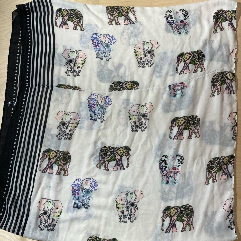 Infinity Scarf Elephant Designs (IM) - Picture 14 of 14